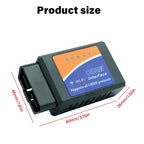 OBD2 Scanner ELM327 Car Diagnostic Detector Code Reader Tool V1.5 WIFI Bluetooth OBD 2 for Android IOS Auto Scan Repair Tools Car Mobile World