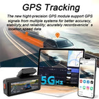 4K+2.5K Dash Cam Dual Lens 2160*3840P Recording Car Camera Built-In WiFi GPS DVR Dashcam Night Vision Video Recorder 24H Parking