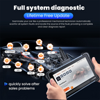 Thinkcar Thinkscan 672 Diagnostic Tools Full System Car OBD2 Scanner 28 Reset Lifetime Free Update Active Test Thinkcar Tools