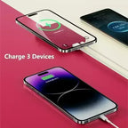 Lenovo Magnetic Wireless Power Bank 500000mAh PD22.5W Large Capacity Fast Charging External Battery For iPhone Huawei Samsung Car Mobile World