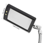 Inspection Mirror LED Light Flexible Bendable 360 Degree Rotate for Auto Repair Mechanic Checking Tool Inspection Mirror CM World