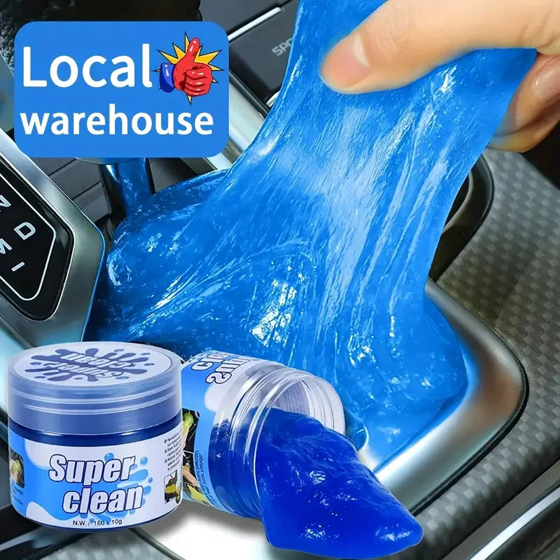 Car Cleaning Gel Slime Magic Mud Auto Interior Computer Keyboard Dirt Clean Dust Remover Gel Car Wash Interior Cleaning Tools CM World