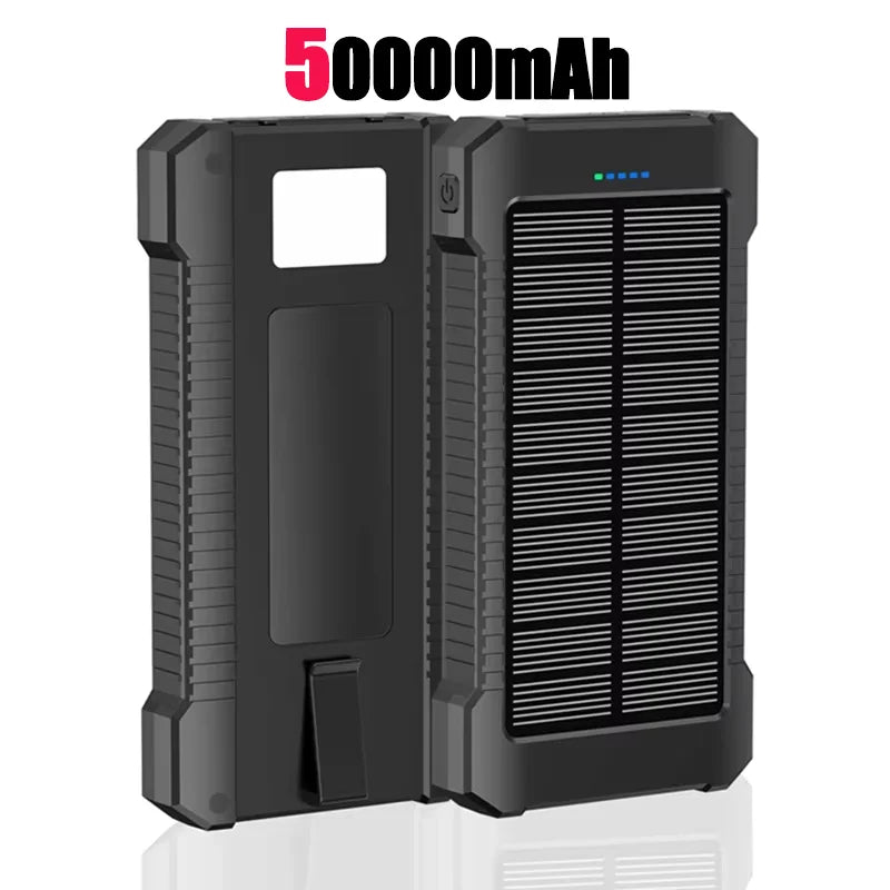 Lenovo NewSolar PowerBank Portable 500000mAh Large Capacity Super Fast Charging Outdoor External Battery For Huawei Samsung 2026 Car Mobile World
