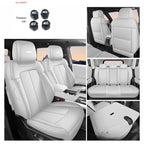 For BYD Leopard 3 Titanium 3 B3 2025 Leather Car Seat Cover Colour Track Style Protector Salon FullSurround Interior Accessories CM World