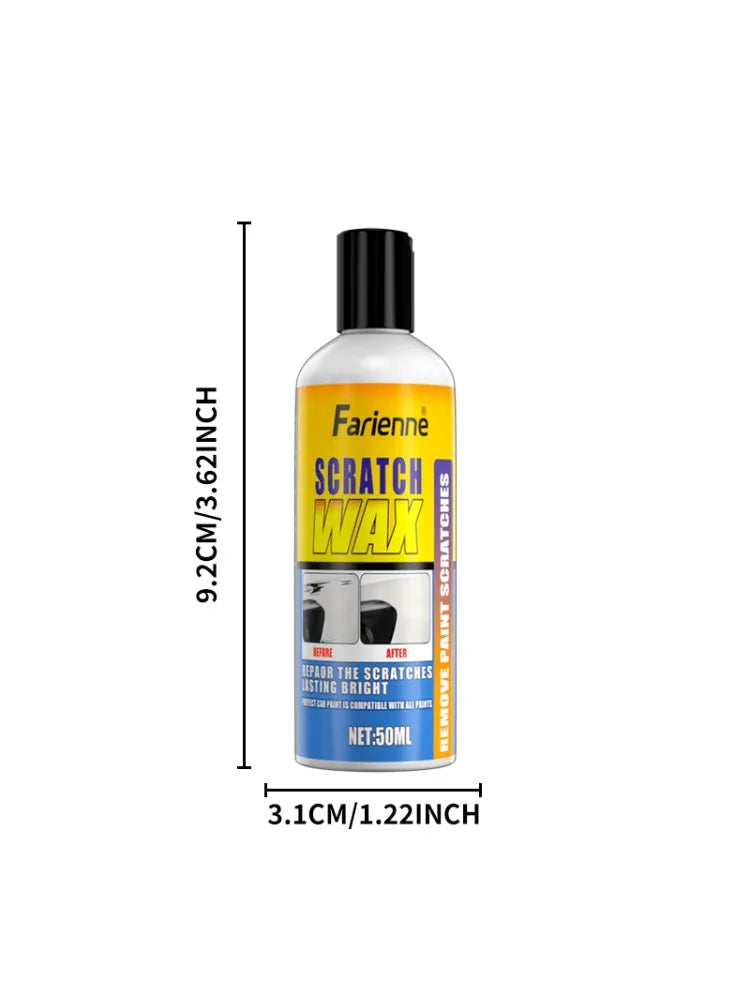 Universal Car Scratch Repair Kit - Polishing & Waxing Paste for All Paint Colors, Designed for Vehicle Surface Restoration CM World