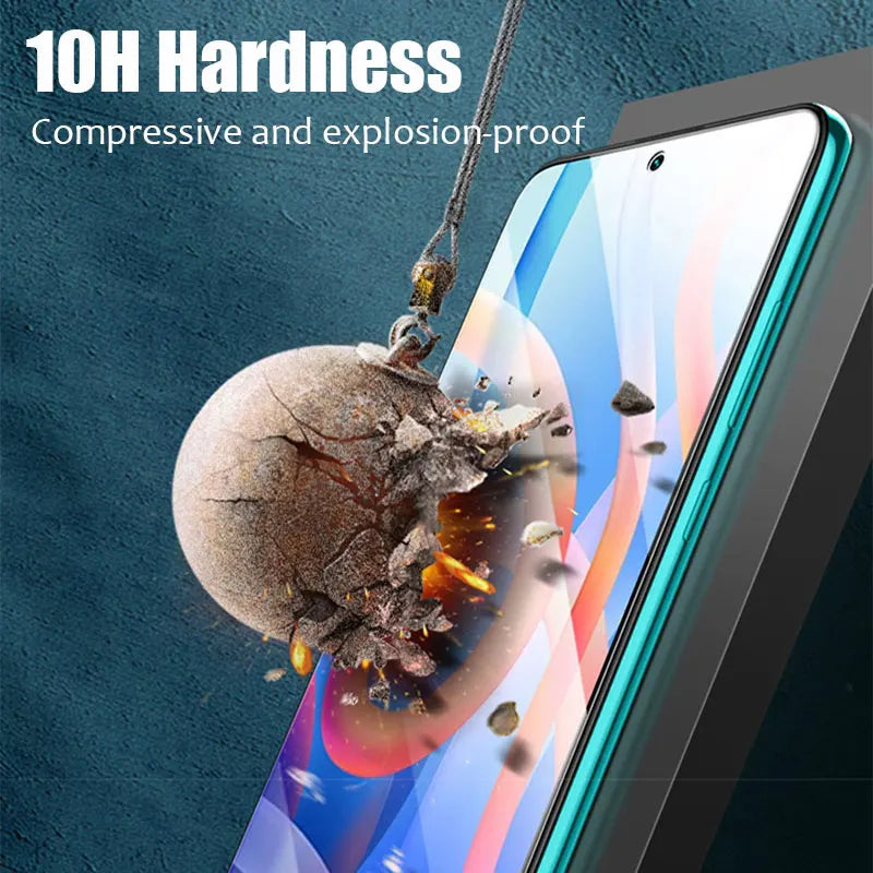 3PCS Full Tempered Glass For Xiaomi Redmi 15 15C 14C 13C 5G Screen Protector For Redmi 8 8A 9 10 9A 9T 9AT 10A 9C 10C Glass