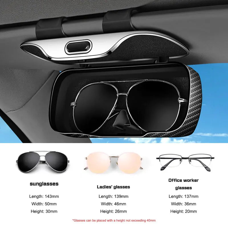 For Hyundai Genesis G80 GV70 GV80 GV60 G70 Essentia Neolun G90 X GV90 Press Switch Car Glasses Box Sun Visor Sunglasses Holder CM World