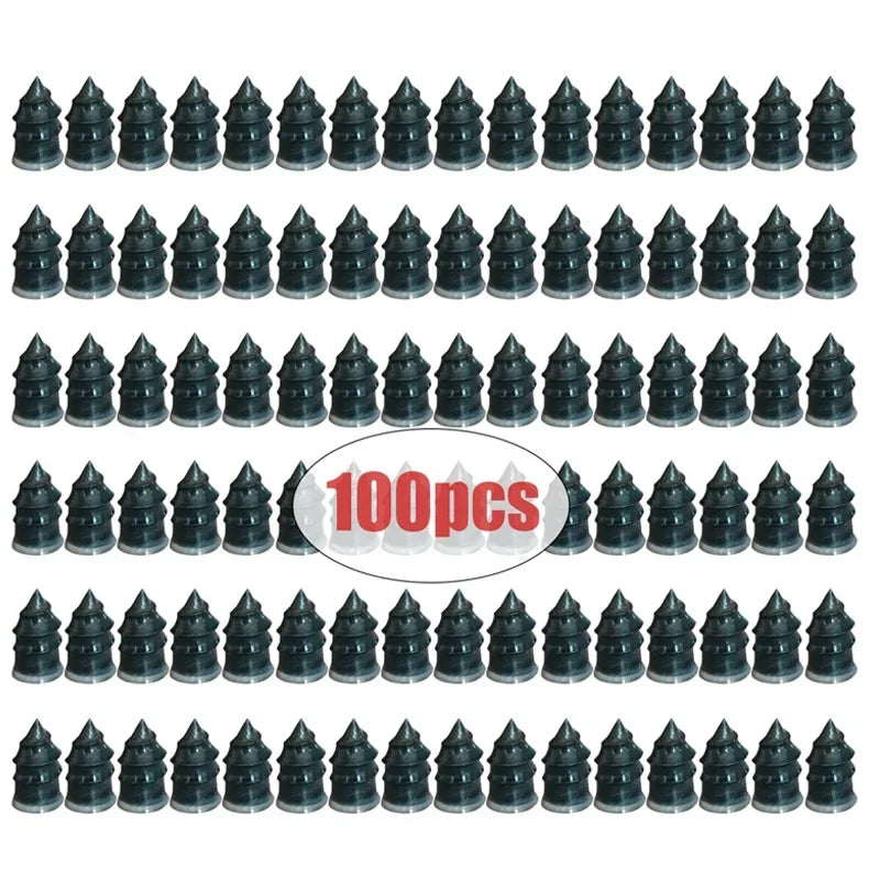 10-100Pcs Emergency Tire Puncture Repair Nails Universal Car Motorcycle Bike Vacuum Tyre Repair Nail Quick Fix Tool Kit CM World