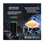 Smart Car Air Freshener 50ML Ultrasonic Mist Aromatherapy Diffuser Portable Humidifier for Car and Home Use Blue Ocean Automati CM World