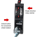 Automotive repair tools Hanging Rope Clip Heavy Duty Rope Hanger Ratchet Adjustable Car Tool Camping Tent Tool Dent repair tool CM World