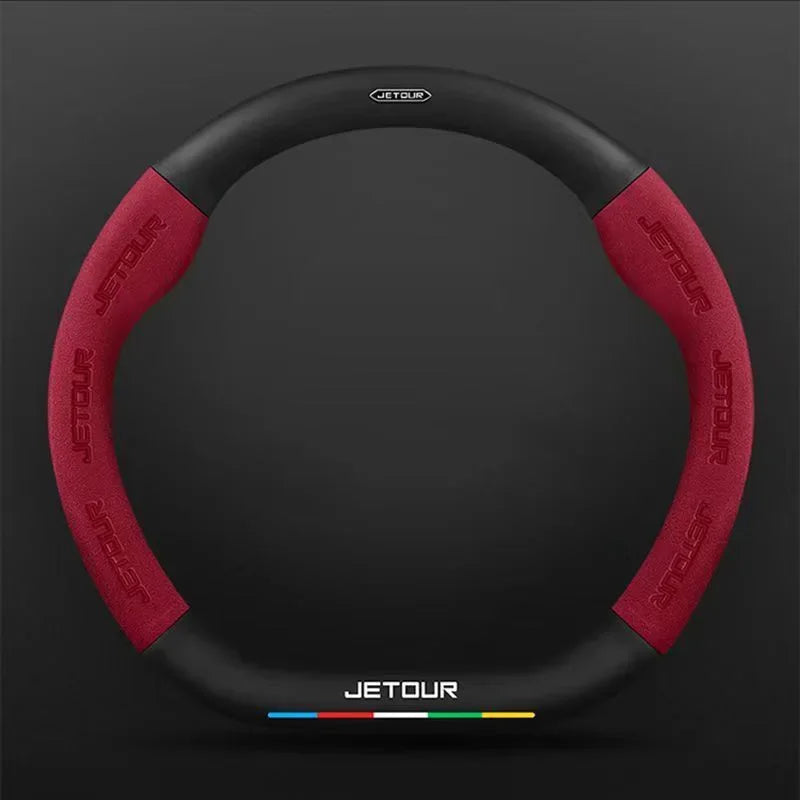 Car Steering Wheel Cover Protector D Type Auto Interior Accessories For Chery Jetour X70 X70SM X90 X95 DASHING i-DM T2 T3 CM World