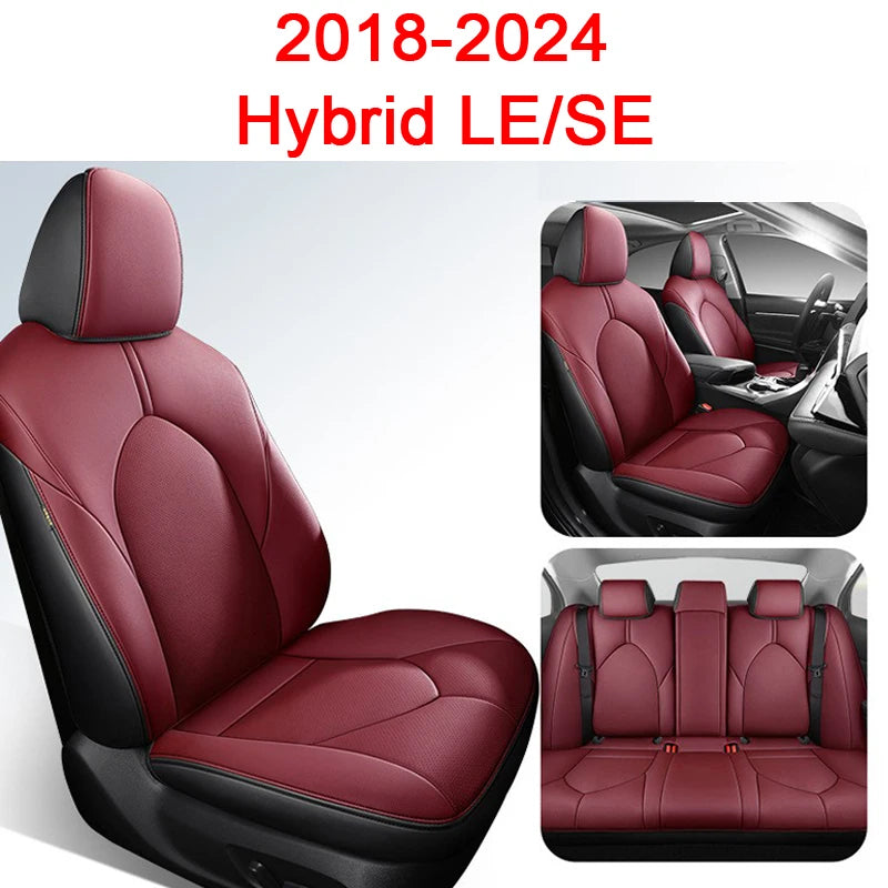 New Car Special Seat Covers 5 seats For Toyota Camry 2018 2019 2020 2021 2022 2023 2024  PU Cushion Car Seat Protection Cover