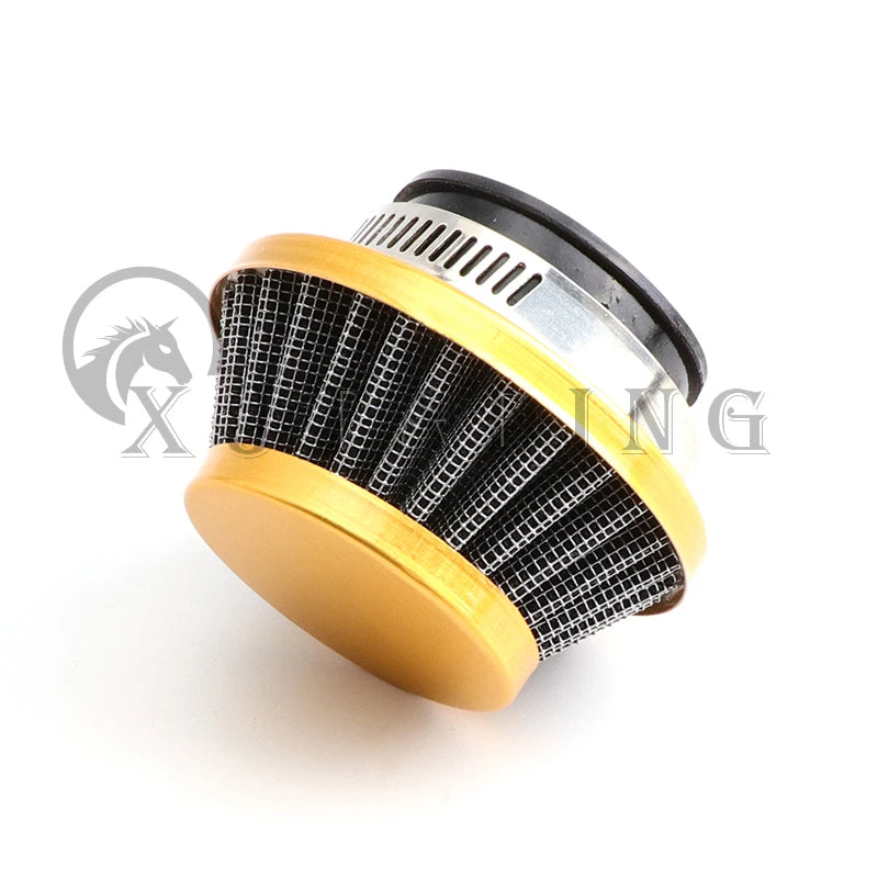 Universal 35mm 38mm 42mm 44mm Air Filter Clearner For Gas Motorized Bicycle Push Mini Moto Pocket Bike ATV Quad Motorcycle Parts CM World