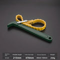 1Pcs 6inch Belt Wrench Oil Filter Puller Strap Spanner Chain Wrench Strap Opener, Adjustable Disassembly Tool