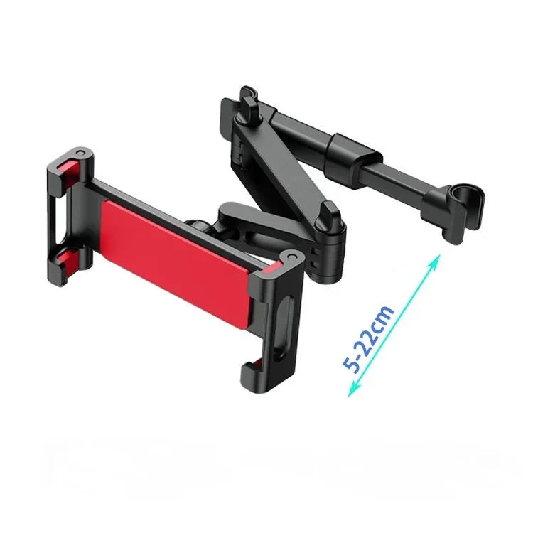 Telescopic Car Rear Pillow Phone Holder Tablet Rotating Holder Car Back Seat Stand Headrest Bracket Universal Holder Accessories CM World