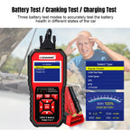 2026 KONNWEI KW870 High-end Car OBD2 Diagnostics Tool 2-in-1 Auto Moto Battery Tester 6V 12V Scanner Cranking Charging Test Tool