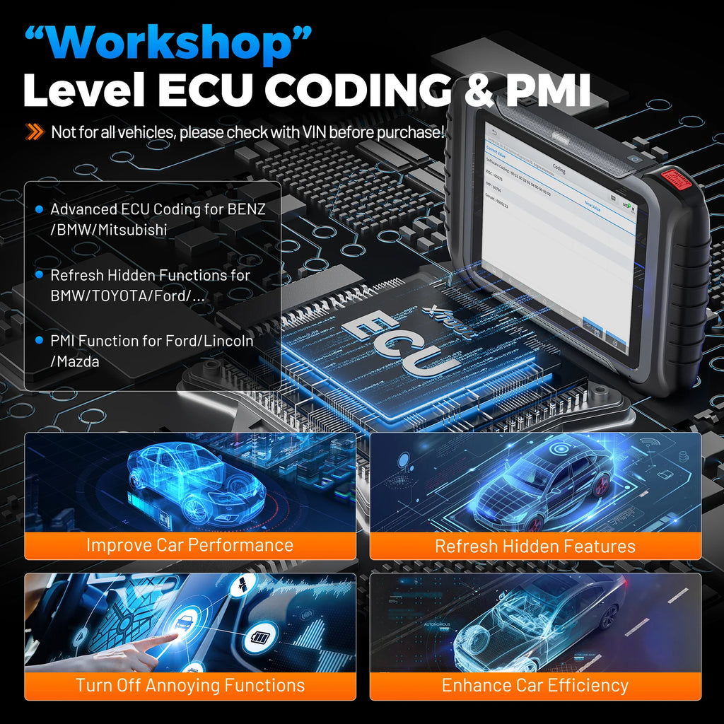 XTOOL D8W WiFi All System Diagnostic Tool With Topology Map 42+ Reset ECU Coding Key Programming CAN FD DoIP FCA Upgraded of D8