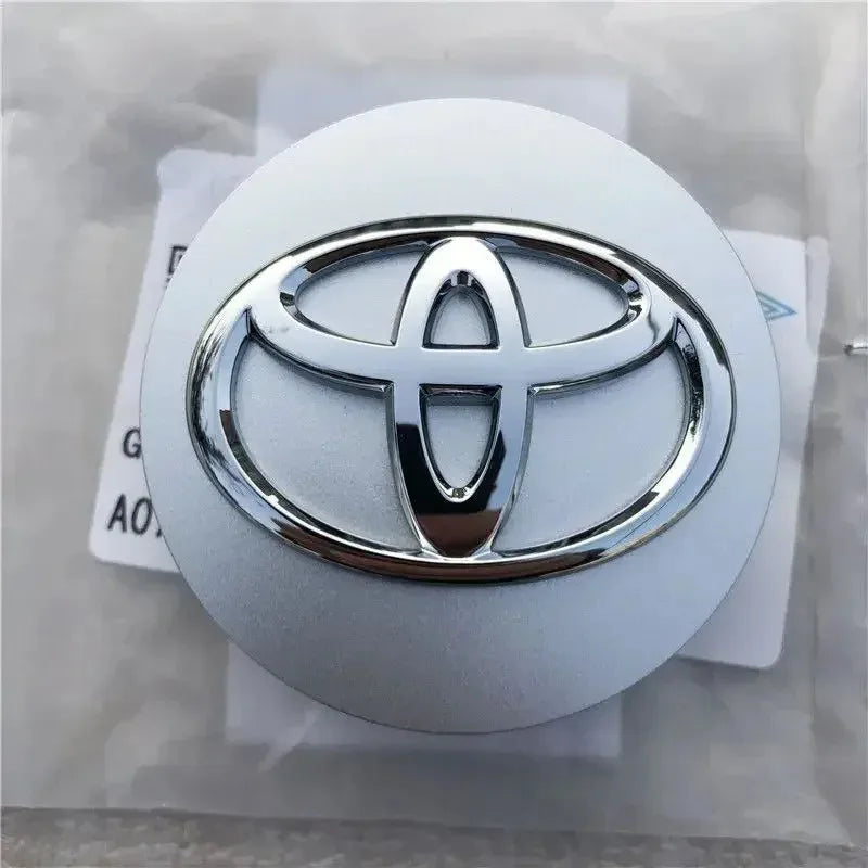 4pcs 62mm Car Styling Wheel Hub Center Caps Rim Cover Badge For Toyota Corolla Yaris CHR Rav4 Highlander Avalvn Camry accessory CM World
