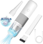 Handheld Vacuum Portable Auto Vacuum Cleaner Mini Wireless Car Vacuum Cleaner Dust Buster Rechargeable for Car Home Office Car Mobile World
