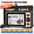 THINKCAR THINKSCAN 662 Auto OBD2 Scanner CAN-FD Bidirectional Test ECM TCM SRS ABS Free Update OIL Reset Car Diagnostic Tools Car Mobile World