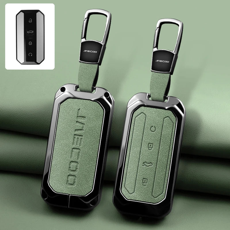 For Chery Jaecoo J5 J7 5 7 2025 2026 Keychain and Keyring Car Interior Accessories Zinc Alloy Car Key Protective Cover Suitable