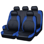 Universal Car Seat Covers PU Black Fashions Sports Seat Covers PU Car Seat Cover Universal Interior Accessories Car Mobile World