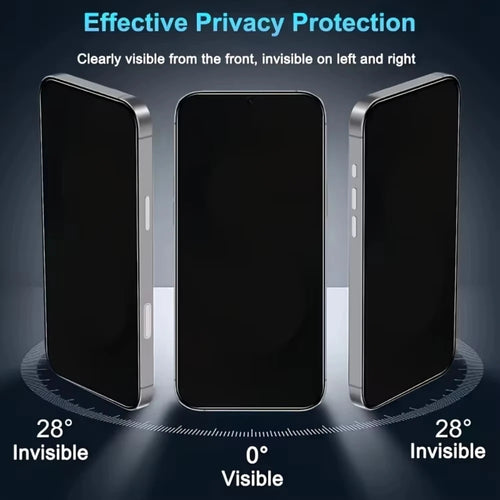 1-2PCS Fingerprint Unlock Anti Spy Tempered Glass Screen Protector For Samsung S26 Ultra S25 S24 Plus S23 S22 FE S26+ S26U Glass