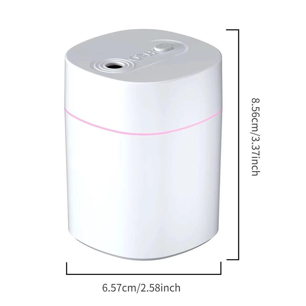 200ML Mini Air Humidifier USB Aroma Diffuser Essential Oil Purifier Mist Maker Colorful Lights humidificador For Home Car Office