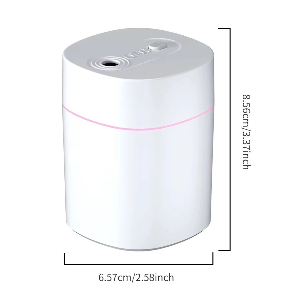 200ML Mini Air Humidifier USB Aroma Diffuser Essential Oil Purifier Mist Maker Colorful Lights humidificador For Home Car Office