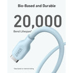 ANKER USB C To USB C 5A Data Cable 240W PD Environmentally Friendly Fast Charging CableCharging Cable for IPhone16  MacBook IPad