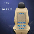 12V Universal Cooling Ventilating Seat Cover 8-24 Fan Car Seat Cover USB Summer Cool Breathable Seat Cover Auto Accessorie Amagi Car Mobile World