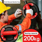 1-2Pcs 8 Inch Vacuum Suction Cup Glass Sucker Loading 200kg Heavy Duty Vacuum Lifter Industry Spreader to Tile Windshield Window CM World
