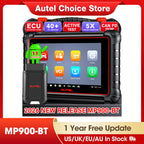 Autel MaxiPRO MP900-BT OBD2 Scanner ECU Coding Bidirectional Scan Tool VIN/License Scan 40+Service Upgraded of MP808BT Pro/MP900