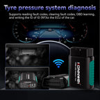 2026 KONNWEI TK100 Car Programable TPMS Sensors OBD Relearn Tool 433MHz315MHz Programing CELL PHONE Tire Pressure Monitor System CM World