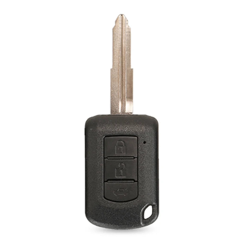jinyuqin 10pcs Head Remote Car Key Case Shell For Mitsubishi Eclipse Outlander Mirage lancer 2/3/4 Buttons Fob Housing CM World