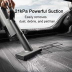 MIJIA Car Vacuum Cleaner 21kPa Suction,2400mAh Battery,Type-C Fast Charg,150mL Dust Cup,For Home Wireless Vacuum Cleaners Car Mobile World