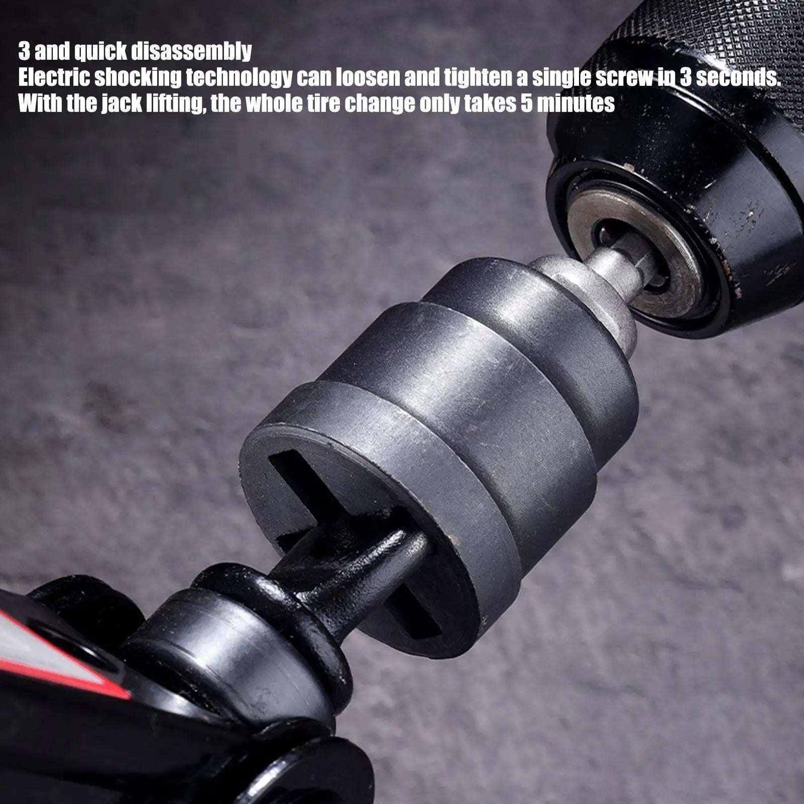 new Car Jacks Lifting Equipment Scissor Jack Adapter Rod Universal Rv Stabilizer Jack Drill Adapter Auto Accessories Tool CM World