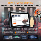 Lifetime Free Update THINKCAR THINKSCAN 689BT Pro OBD2 Scanner CANFD/DoIP All System Diagnose Topology 35 Reset Bi-directional