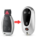 KEYYOU For Mercedes Benz W205 W203 W204 W210 W211 W212 A B E S G Class Key GLC CLA AMG BGA NEC 2000+ Year Modified Car Key Case CM World