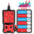 LED Indicator Light Car Battery Checker Electronic Test Car Relay Tester Diagnostic Tools Automotive Accessories Universal 12V CM World