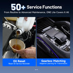 TOPDON All System Car Diagnostic Tools 50 Hot Functions Auto OBD2 Scanner Topology Map Bidirectional Control ECU Coding ONE LITE
