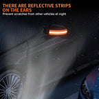 Car Half Cover Windshield Snow Cover Anti-UV Sun Shade Waterproof Dustproof Frost Guard Winter Summer Universal Protection Car Mobile World