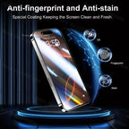 3-5PCS HD Easy Install Screen Protector For iPhone 17 16 Pro Max Air 13 11 15 14 Plus 16e 12 Mini XR X Xs 7 8 Tempered Glass Car Mobile World