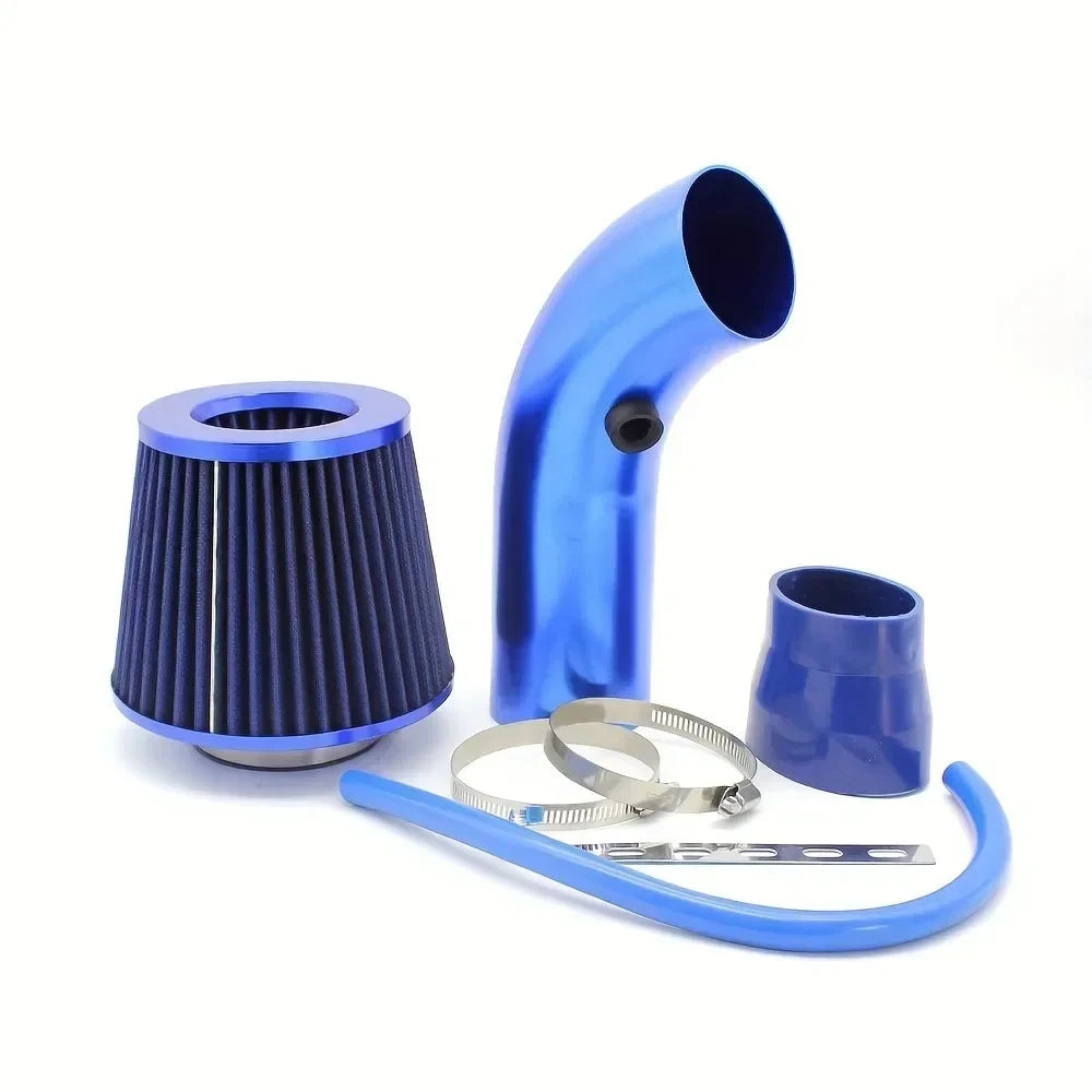 Universal Car Cool Air Intake Kit 76mm Car Refitted Winter Mushroom Head Air Filter Aluminium Automotive Filter Car Accessories CM World