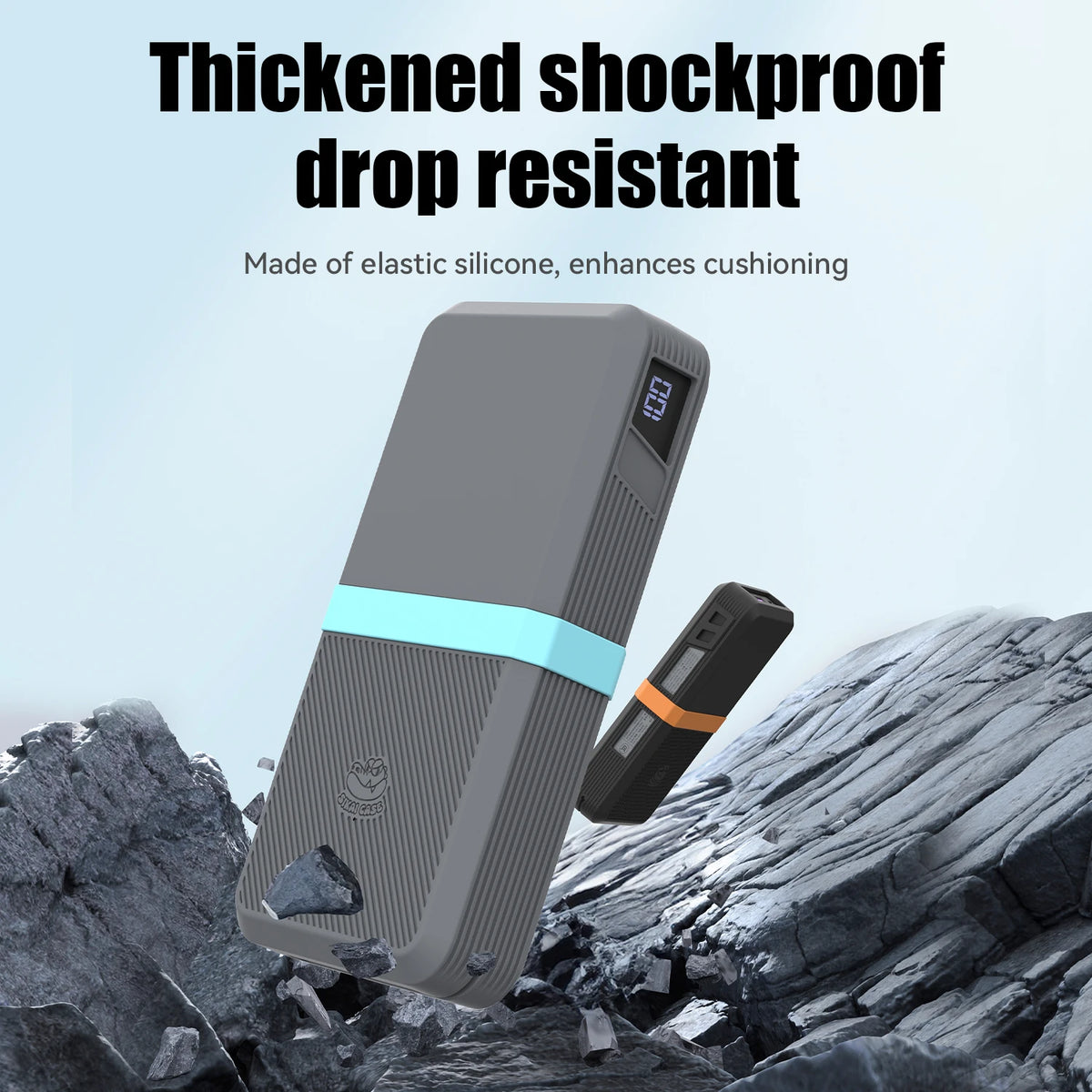 Dustproof Protective Cover Travel Silicone Case for Ugreen Laptop PowerBank Shockproof Cover for UGREEN 145W 25000mAh Power Bank