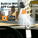 Mini Dashcam 2K Car Cameras with WiFi APP Control 24h Parking Mode Night Vision Time-lapse Recording Loop Recording G-Sensor