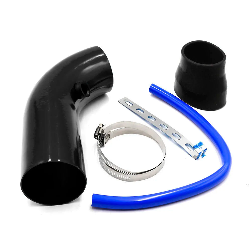 3 Inch 76mm Universal Aluminum Cold Air Intake Pipe Kit Racing Car Air Intake Tube With Air Filter