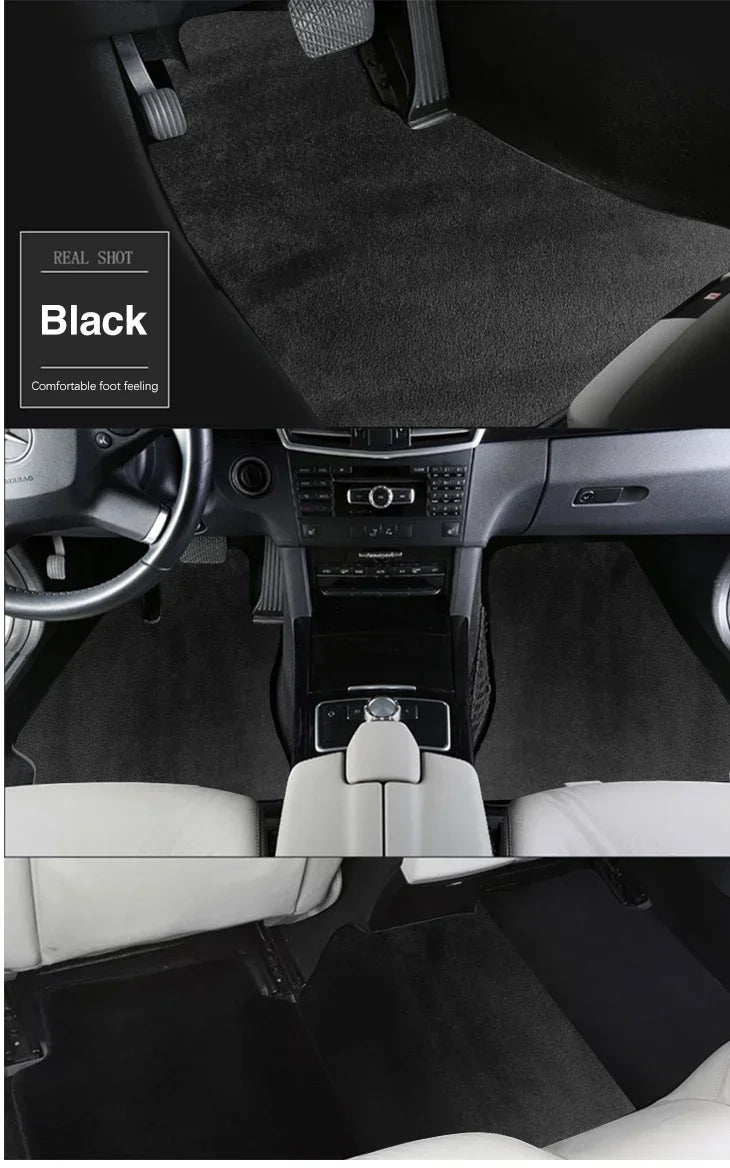 Original Car Floor Mats Velour For BMW X5 E70 MX5 2006   to  2013 Waterproof Black Carpet Auto Liners New
