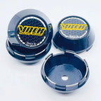 4PCS JDM Sport Rim Cap Clip 60mm 64mm 65mm 68mm 69mm VOLK RAYS Emblem Sticker Wheel Center Hub Caps Car Cover Cap Black & Silver CM World