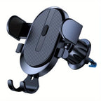 360° Rotating Car Air Vent Phone Holder – Universal Hook Clip Mount with Anti-Slip Grip for iPhone/Samsung/GPS CM World